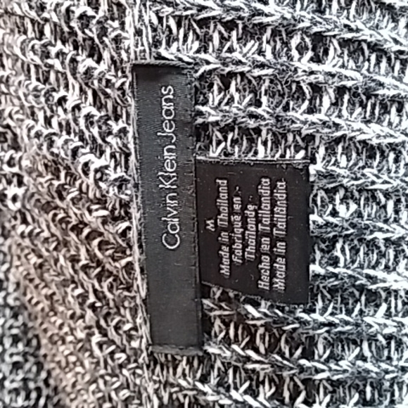Calvin klein jeans chunky open cardigan - Picture 4 of 5